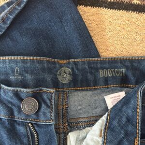 SO Denim Bootcut Jeans Low Rise, Size 0